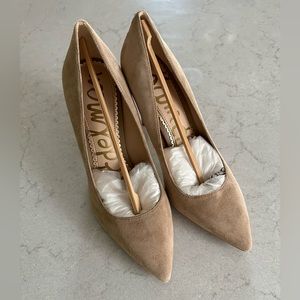 suede stilettos